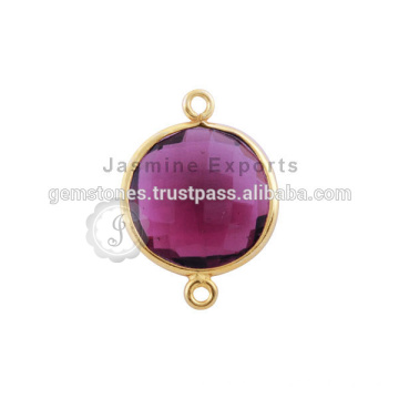 Wholesale Supplier of Vermeil Quartz Bezel Connectors